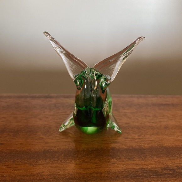 Dolphin Art Glass Pre Owned Exc Shape - Picture 2 of 10